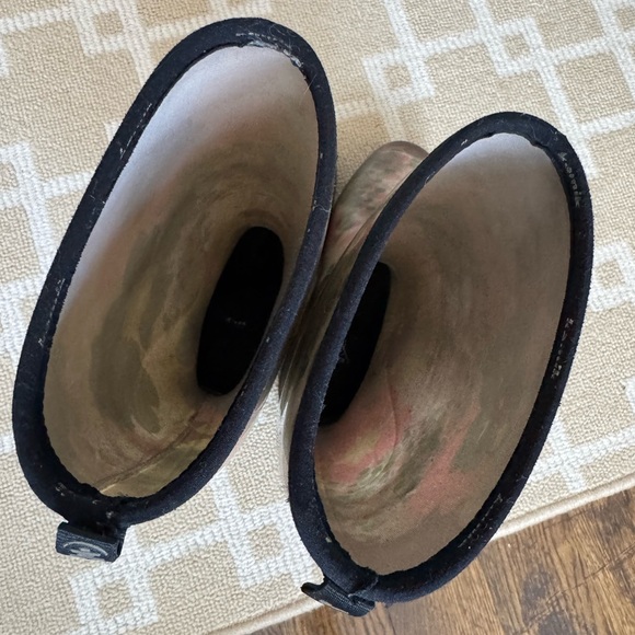 Kamik Waterproof Rain Boots Rubber Floral Garden Outdoor Multicolor Size 7 - Picture 7 of 9